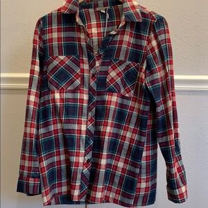 multi colored flannel